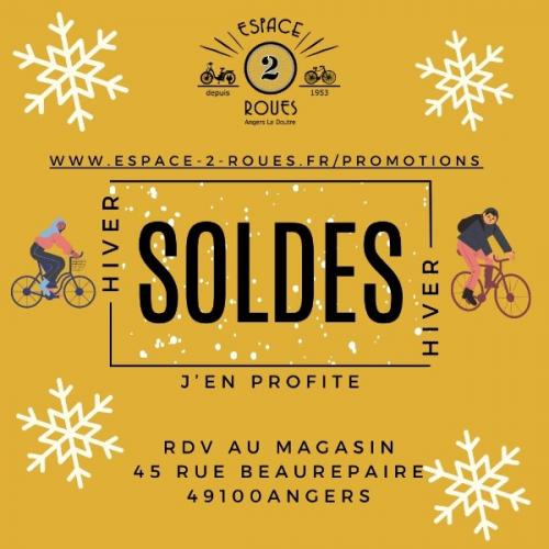 Soldes Vélo et Vélo électrique dans votre magasin Espace 2 Roues à Angers