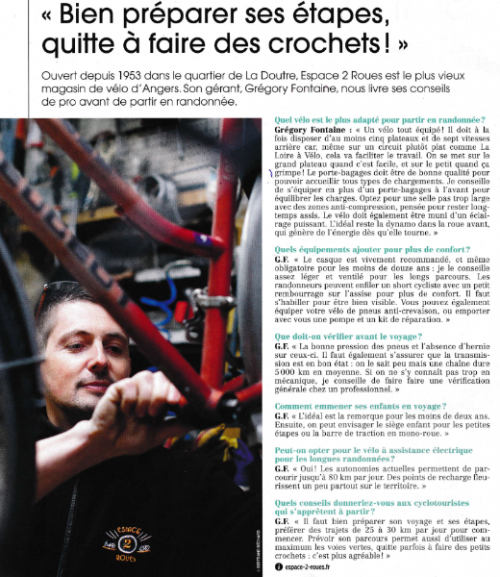 Interview par le magazine 