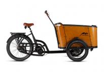 CARGO E-BIKE CANGOO BUCKLE NOIR/BOIS