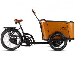 CARGO E-BIKE CANGOO BUCKLE NOIR/BOIS